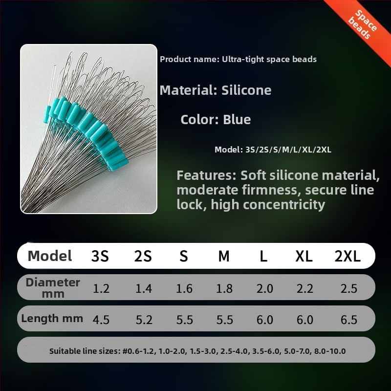 Silīkonī Space Beads makšķerēšanai uz karpām – premium kvalitāte, lielā apjomā, Ultra-Tight dizains