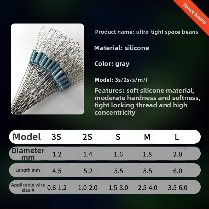 Silīkonī Space Beads makšķerēšanai uz karpām – premium kvalitāte, lielā apjomā, Ultra-Tight dizains