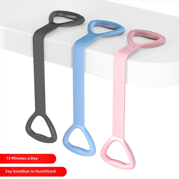 TPE Figure-8 įtampa įrenginys jogai ir fitnesui – tempimo virvė, nugaros ir pečių formavimui, suaugusiems