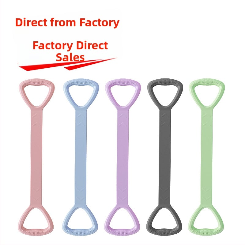 TPE Figure-8 įtampa įrenginys jogai ir fitnesui – tempimo virvė, nugaros ir pečių formavimui, suaugusiems