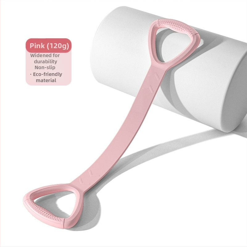 TPE Figure-8 įtampa įrenginys jogai ir fitnesui – tempimo virvė, nugaros ir pečių formavimui, suaugusiems