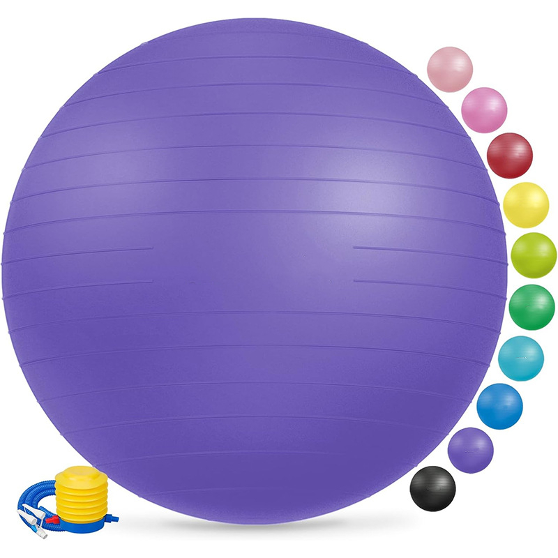 PVC pilates joga lopta — izdržljiva i otporna na habanje, za vježbe zdjelice i jezgre tijela; 700 g; moguć prilagođeni proces obrade.