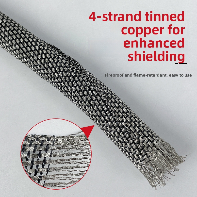 Iseseisev tinatud vaskkaabli kaitses signaalide jaoks, UL360 sertifitseeritud, temperatuurivahemik 40–150°C, tulekindel