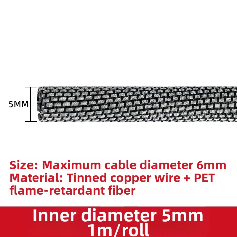 Iseseisev tinatud vaskkaabli kaitses signaalide jaoks, UL360 sertifitseeritud, temperatuurivahemik 40–150°C, tulekindel