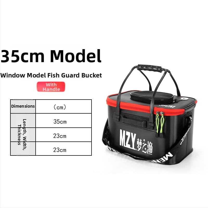 Sklopiva silikonasta kanta za ribolov, prijenosna i vodootporna — The Dream of Fishing