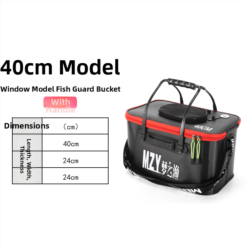 Sklopiva silikonasta kanta za ribolov, prijenosna i vodootporna — The Dream of Fishing