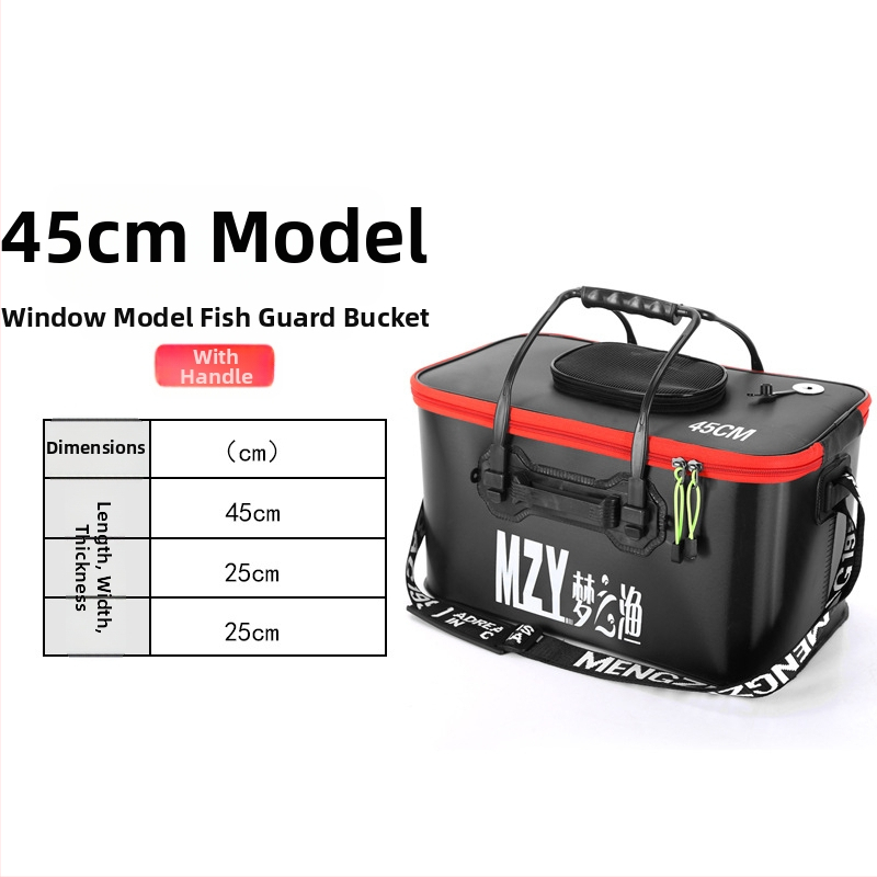 Sklopiva silikonasta kanta za ribolov, prijenosna i vodootporna — The Dream of Fishing