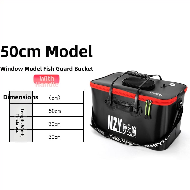 Sklopiva silikonasta kanta za ribolov, prijenosna i vodootporna — The Dream of Fishing