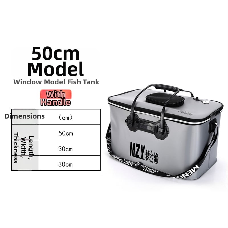 Sklopiva silikonasta kanta za ribolov, prijenosna i vodootporna — The Dream of Fishing