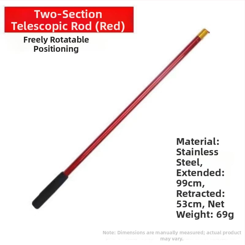 Bērnu nerūsējošā tērauda teleskopiska zvejas siets ar smalka acs un augstu blīvumu – 5 kg slodze