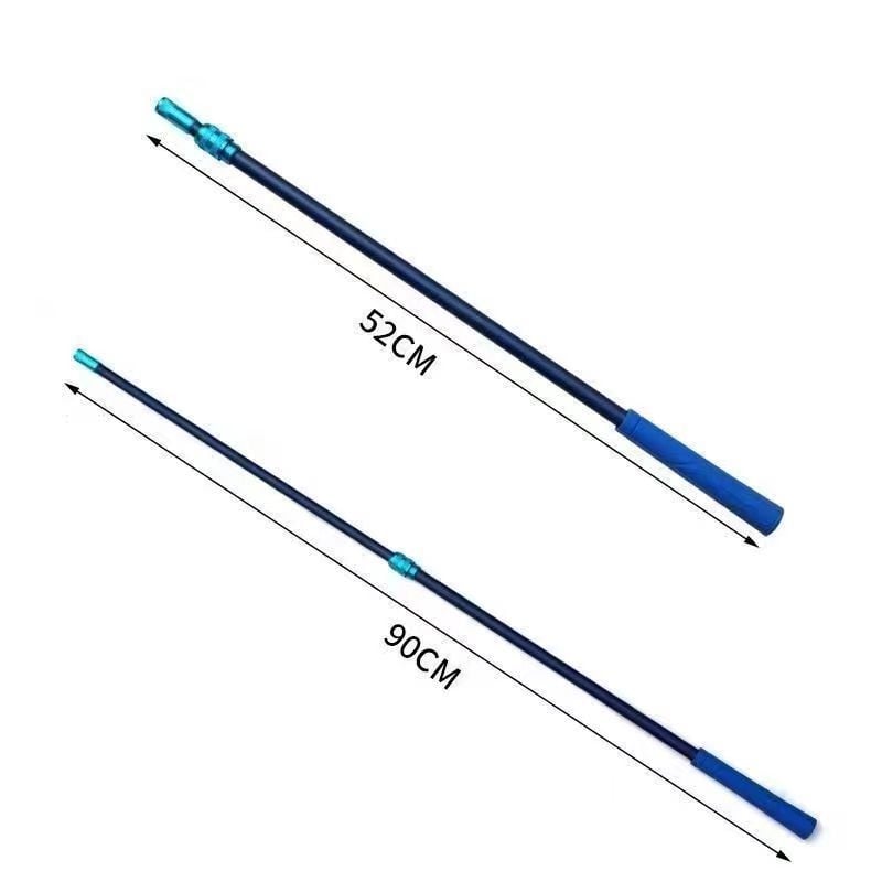 Bērnu nerūsējošā tērauda teleskopiska zvejas siets ar smalka acs un augstu blīvumu – 5 kg slodze