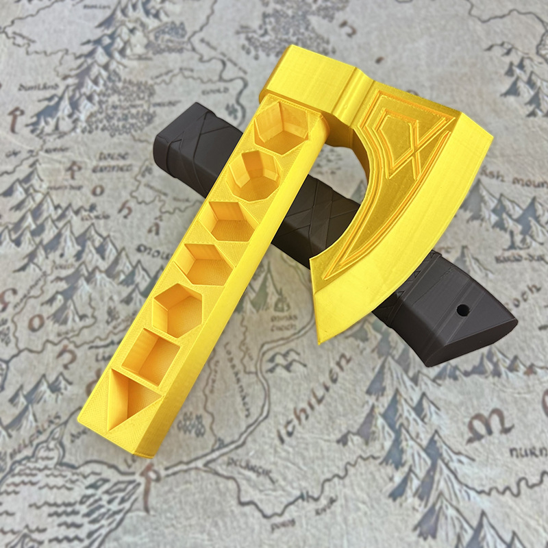 Plastist täringute hoiukarp D&D jaoks – täringute hoidik lauamängudele, vanus 15–35.