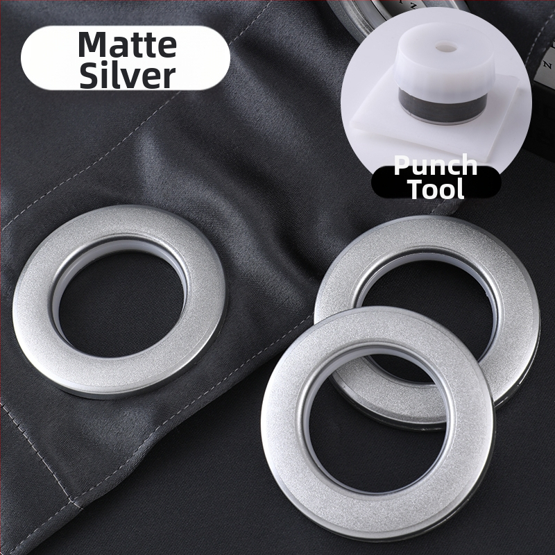 Set zavjesnih prstena – Druga marka, PP materijal, moderni minimalistički stil