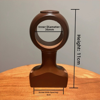 Užuolaidų lazdos laikiklis, sieninis, viengubas laikiklis – Medžiaga: kietas medis; Prekės ženklas: Unique; Stilius: Kitas