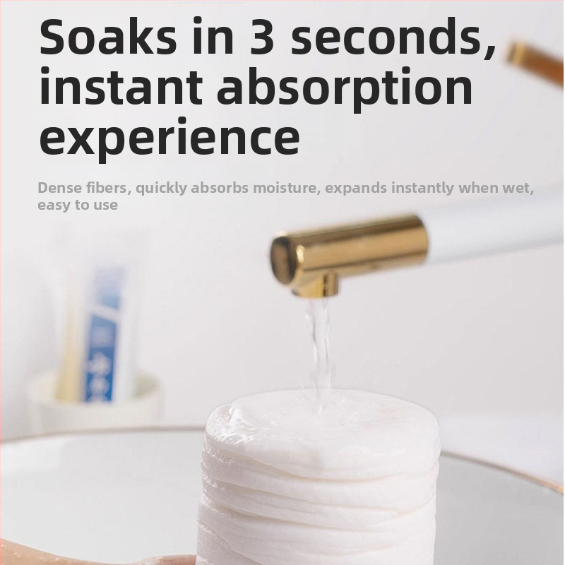 Jednorazová kompresná uterka na kúpeľ z rastlinných vlákien, 50 g a viac, individuálne balená, prenosná uterka na tvár na cestovanie