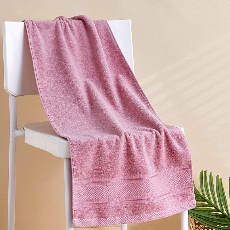 100% pamut fürdőtörölköző, férfiaknak, 150 g, 32s fonal, jacquard és sík szövés