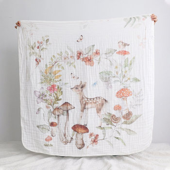 Harte újszülött fürdőtörölköző, pamut, ideális nyárra–tavaszra–őszre, állat- és rajzfilm minta