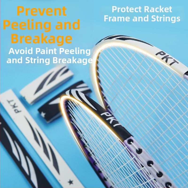 Филм за защита на рамката на тенис ракета с етикета за глава – антинадраскване, антисблъсък