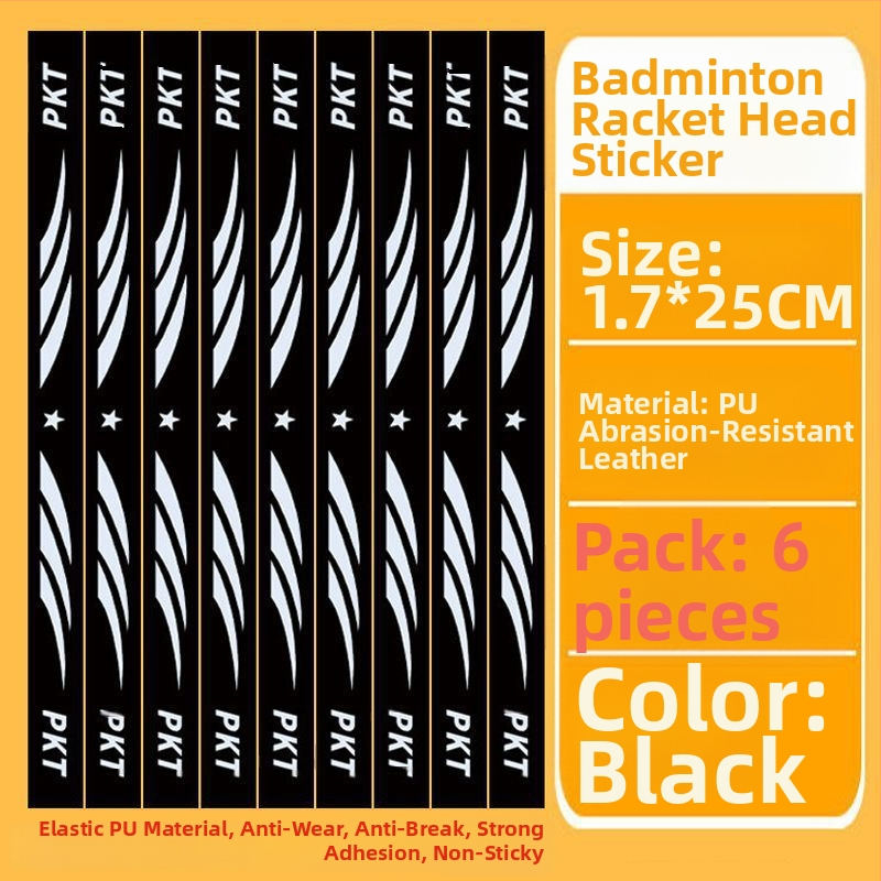 Филм за защита на рамката на тенис ракета с етикета за глава – антинадраскване, антисблъсък