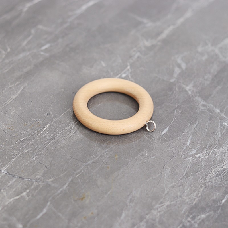 Bukovo drvo prsten za zavjese – moderno minimalistički stil, prilagodljivo od Xin Yu Wood Art