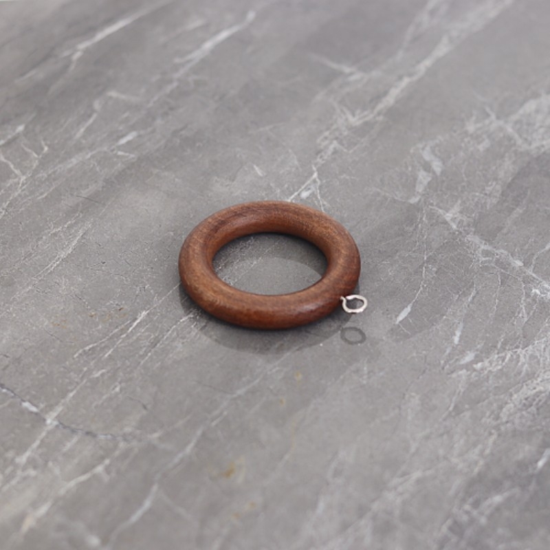 Bukovo drvo prsten za zavjese – moderno minimalistički stil, prilagodljivo od Xin Yu Wood Art