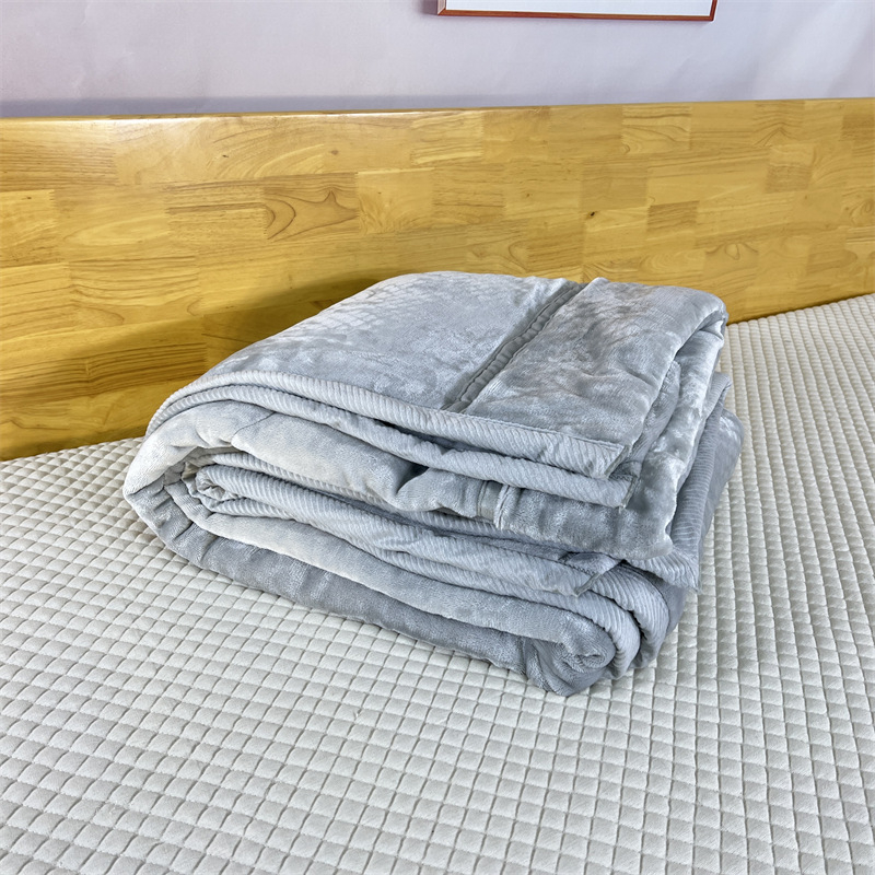 Poliesterska flanelna grijna deka, jednobojna, debeli dvostruki sloj, antistatická, za jesen i zimu, deka za kratko odmaranje, 180×200 cm, japanski stil