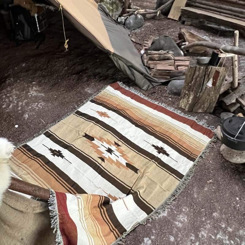 Szabadban kemping takaró, pasztorális egyszínű mintázat, anyag 900, tömege 800–999 g, tavasz és ősz, fonal takaró