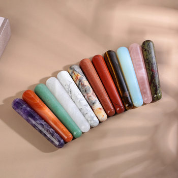 Sailian jade näomassaaži kepp – kristalliga geomeetriline massaaž, hiina stiil