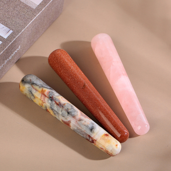 Sailian jade näomassaaži kepp – kristalliga geomeetriline massaaž, hiina stiil