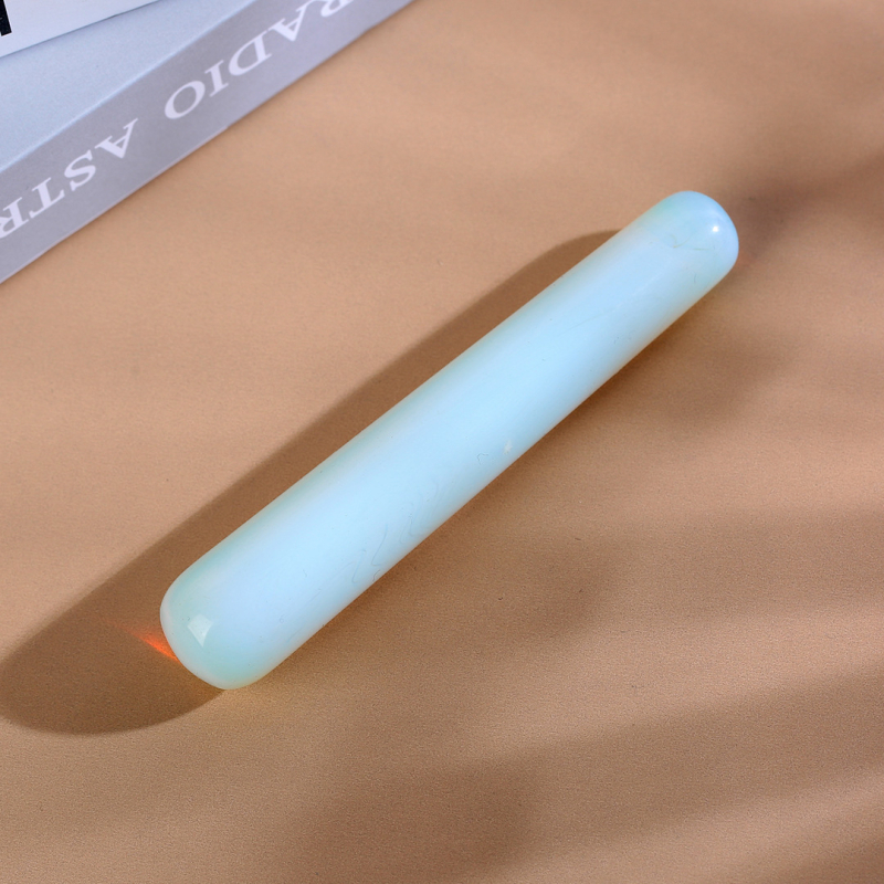 Sailian jade näomassaaži kepp – kristalliga geomeetriline massaaž, hiina stiil