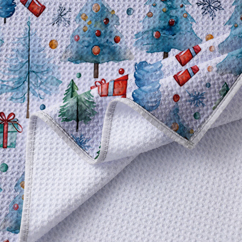 Vafles mikrošķiedras virtuves dvielis, 80–100 g, pavedienu skaits 32, roku dvielis