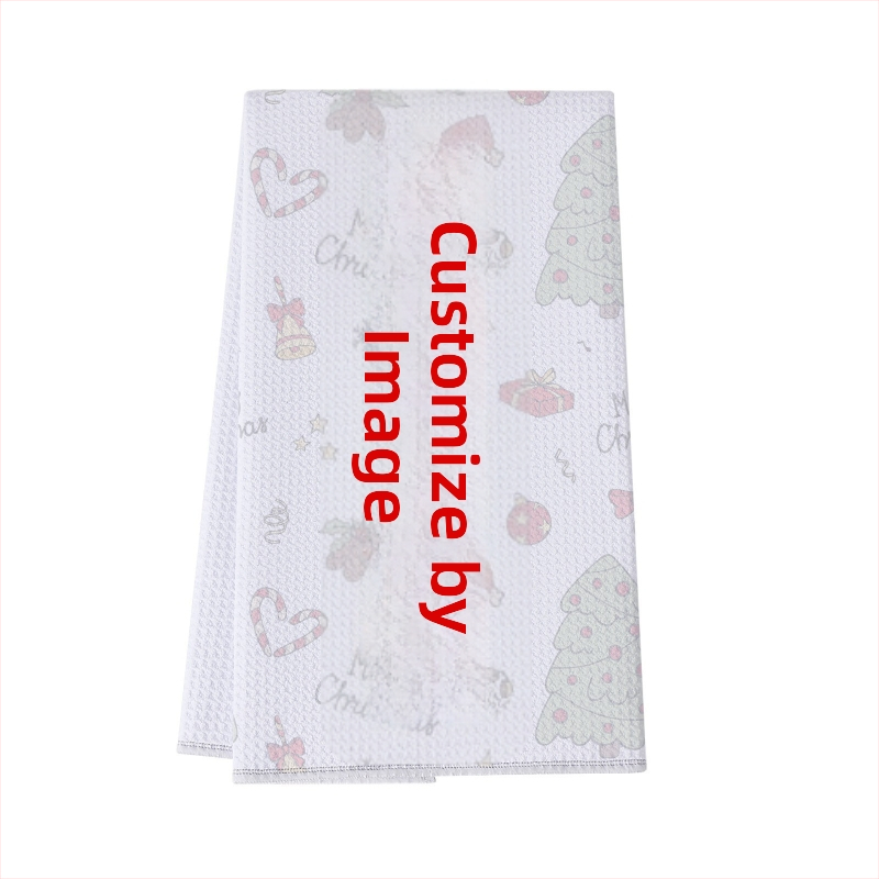 Vafles mikrošķiedras virtuves dvielis, 80–100 g, pavedienu skaits 32, roku dvielis