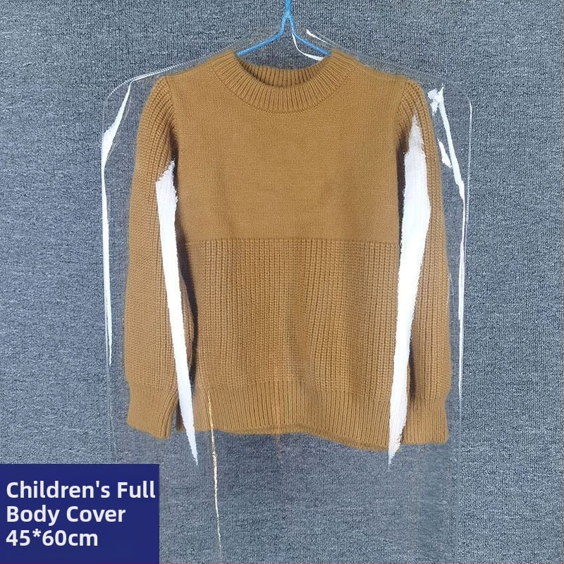 Plastmasas apģērbu putekļu aizsargs, vienkāršs mūsdienīgs stils, putekļu aizsardzība (Produkta numurs 1001281801)