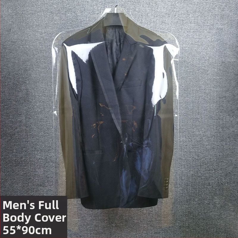 Plastmasas apģērbu putekļu aizsargs, vienkāršs mūsdienīgs stils, putekļu aizsardzība (Produkta numurs 1001281801)