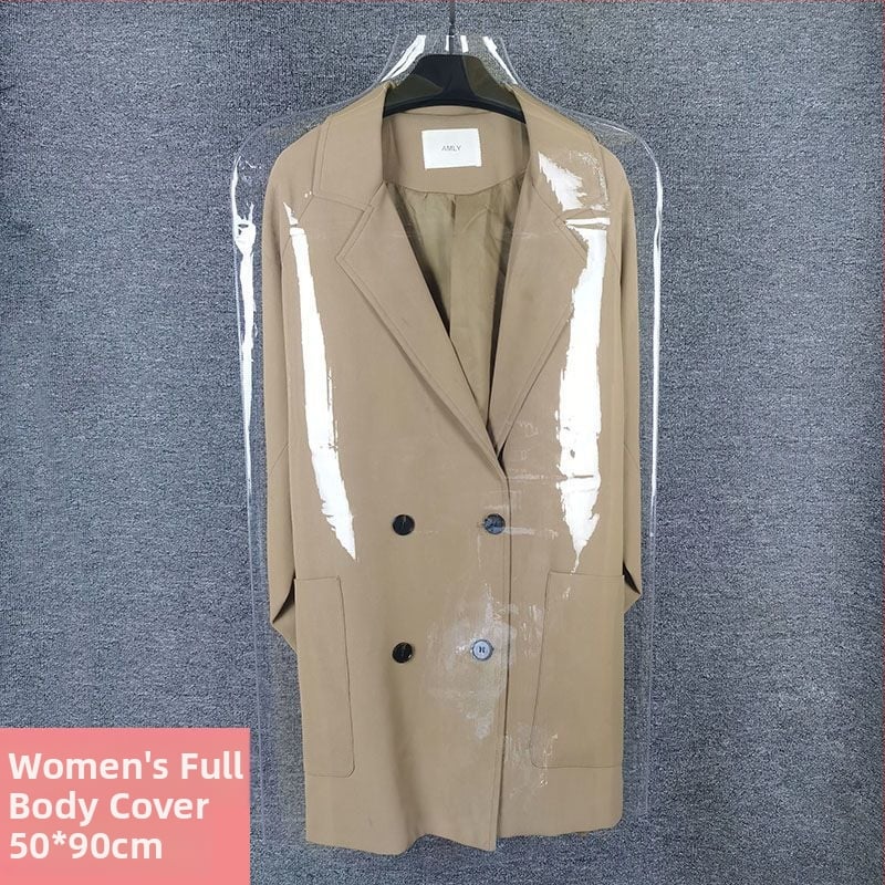 Plastmasas apģērbu putekļu aizsargs, vienkāršs mūsdienīgs stils, putekļu aizsardzība (Produkta numurs 1001281801)