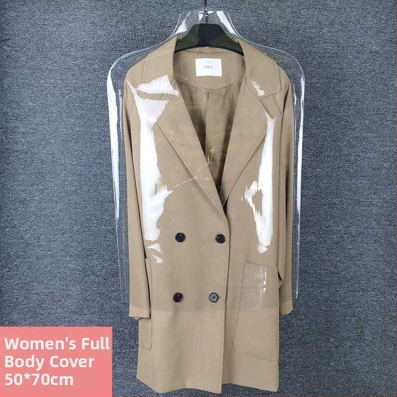 Plastmasas apģērbu putekļu aizsargs, vienkāršs mūsdienīgs stils, putekļu aizsardzība (Produkta numurs 1001281801)