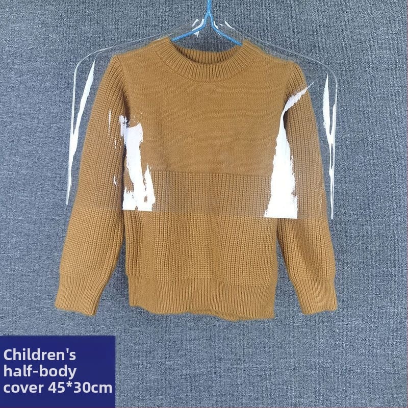 Plastmasas apģērbu putekļu aizsargs, vienkāršs mūsdienīgs stils, putekļu aizsardzība (Produkta numurs 1001281801)