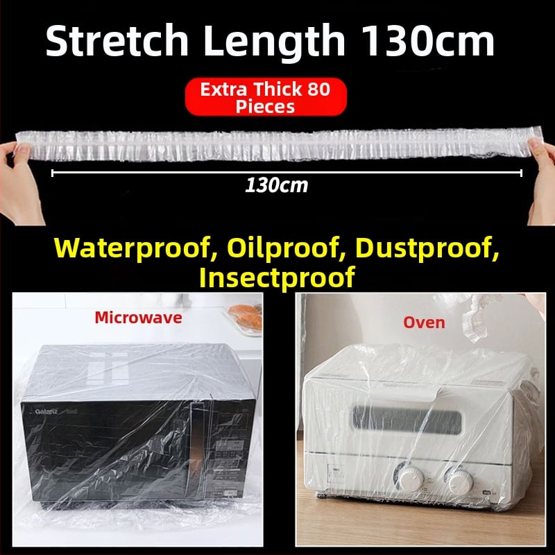 Vienreizējais putekļu aizsargs mājas ierīcēm, caurspīdīgs plastmasas vāciņš, piemērots rīsu vārājamai iekārtai, katlam un mikroviļņu krāsnij