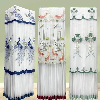 Zaštita klima uređaja od prašine, kvadratni ormarić dizajn, moderni minimalisticki stil, prilagodljivo, marka: Cinnings and elegance