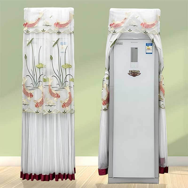 Zaštita klima uređaja od prašine, kvadratni ormarić dizajn, moderni minimalisticki stil, prilagodljivo, marka: Cinnings and elegance