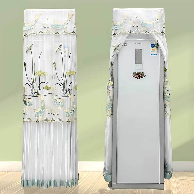 Zaštita klima uređaja od prašine, kvadratni ormarić dizajn, moderni minimalisticki stil, prilagodljivo, marka: Cinnings and elegance