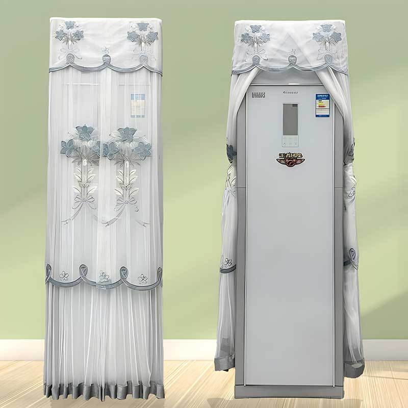 Zaštita klima uređaja od prašine, kvadratni ormarić dizajn, moderni minimalisticki stil, prilagodljivo, marka: Cinnings and elegance