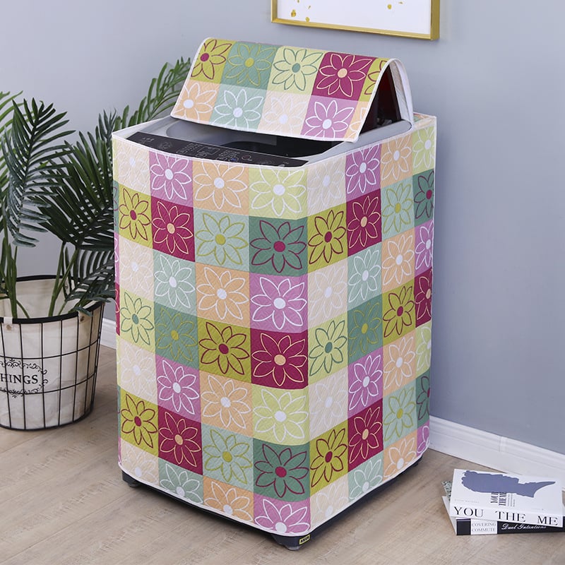 Navlaka za perilicu rublja – PVC, zaštita od prašine, gornje otvaranje, moderan minimalistički stil