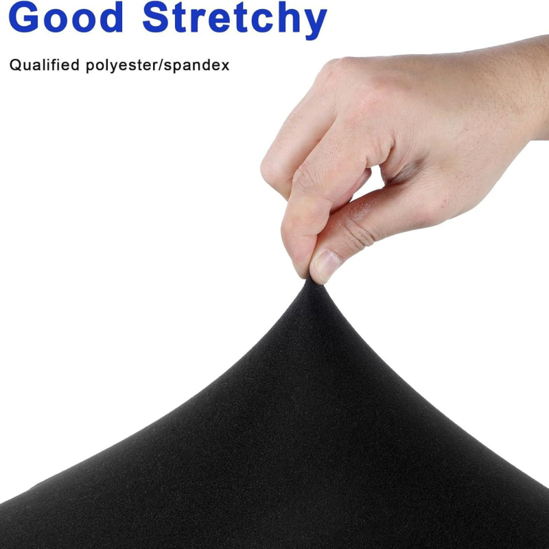 Kerek taburetta huzat – tej-selyem anyag, vízálló, porálló, dekoratív, egyszínű stílus