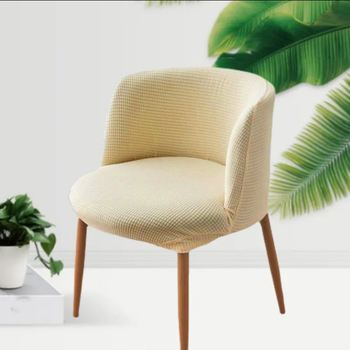 Покривал за стол за хранене от полиестер, профилиран дизайн, кареобразен принт, модерен стил, устойчив на износване и прах