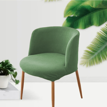 Покривал за стол за хранене от полиестер, профилиран дизайн, кареобразен принт, модерен стил, устойчив на износване и прах