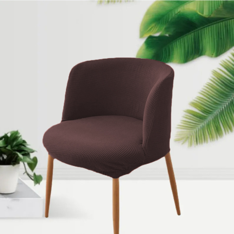 Покривал за стол за хранене от полиестер, профилиран дизайн, кареобразен принт, модерен стил, устойчив на износване и прах