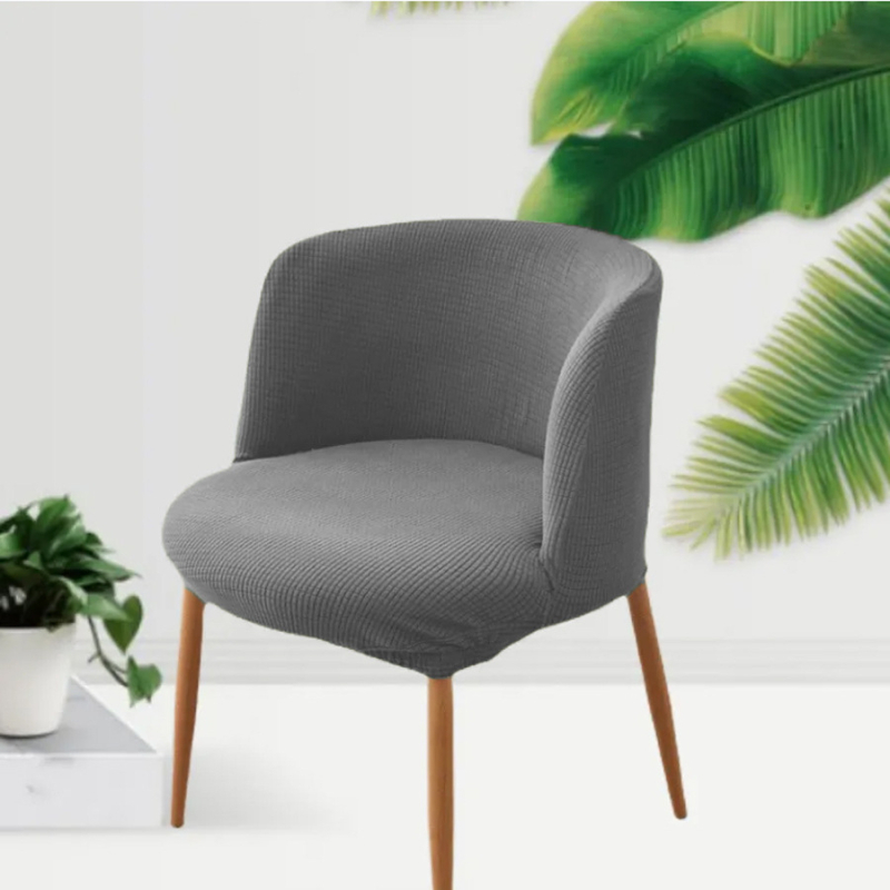 Покривал за стол за хранене от полиестер, профилиран дизайн, кареобразен принт, модерен стил, устойчив на износване и прах