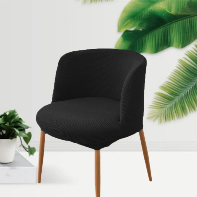 Покривал за стол за хранене от полиестер, профилиран дизайн, кареобразен принт, модерен стил, устойчив на износване и прах