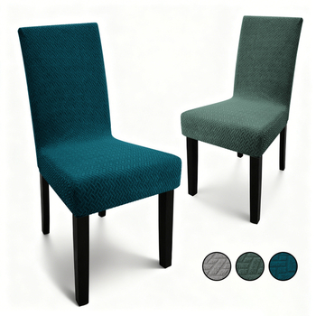 Irodai szék huzat – poliészter; vízálló; csúszásmentes; kopásálló; porálló; téglalap alakú; modern minimalistus stílus; geometriai mintázat